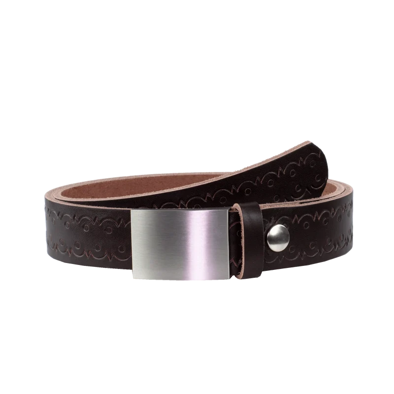 Ledergürtel 3,5cm mit Schnalle London