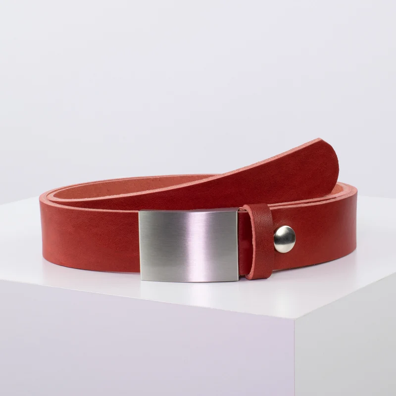 Ledergürtel 3,5cm mit Schnalle London