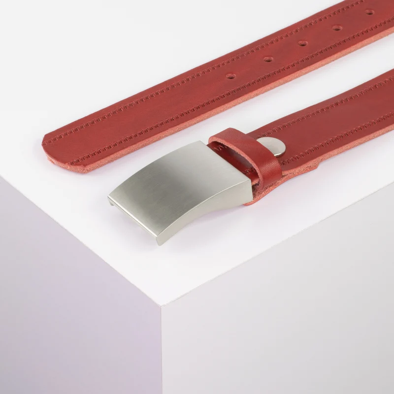 Ledergürtel 3,5cm mit Schnalle London