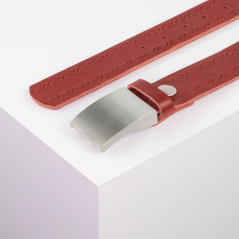 Ledergürtel 3,5cm mit Schnalle London