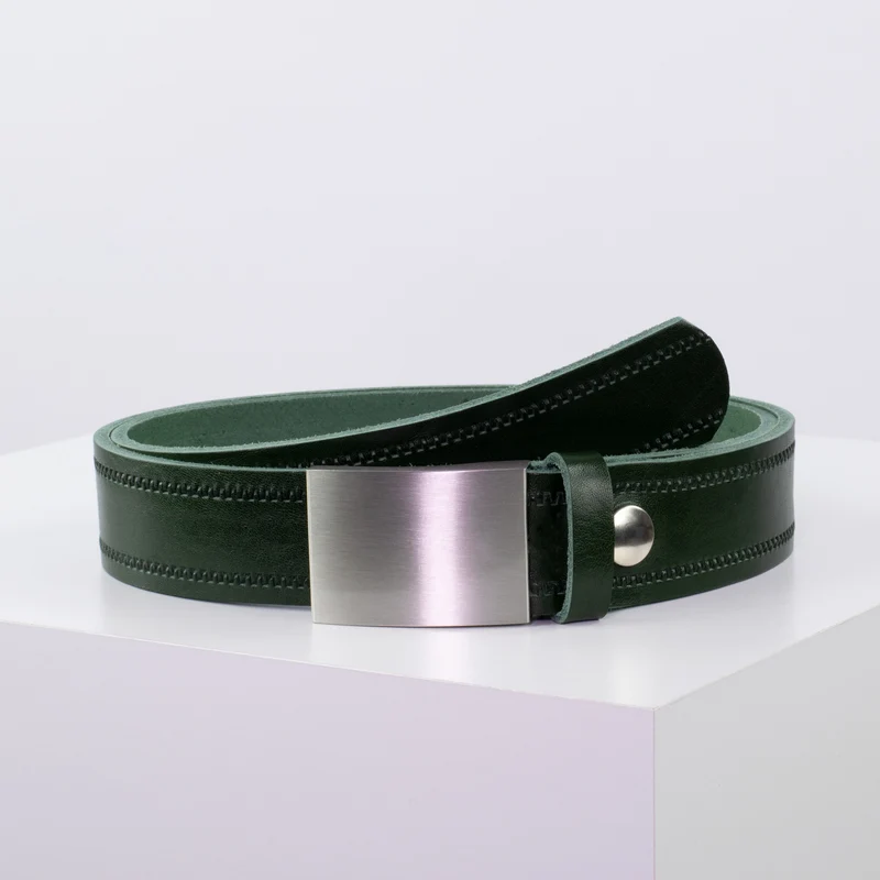 Ledergürtel 3,5cm mit Schnalle London