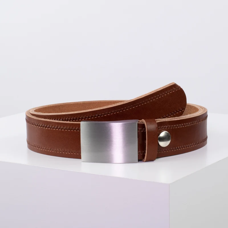 Ledergürtel 3,5cm mit Schnalle London