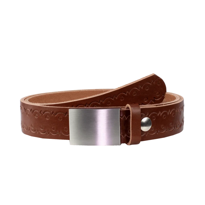 Ledergürtel 3,5cm mit Schnalle London