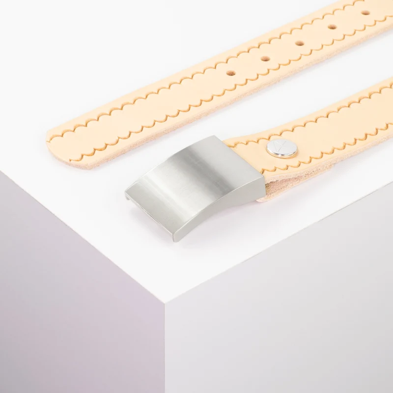Ledergürtel 3,5cm mit Schnalle London