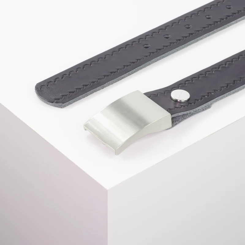 Ledergürtel 3,5cm mit Schnalle London