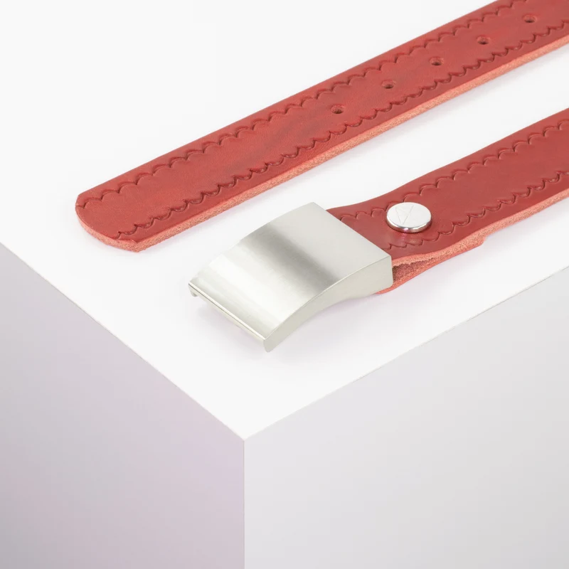 Ledergürtel 3,5cm mit Schnalle London
