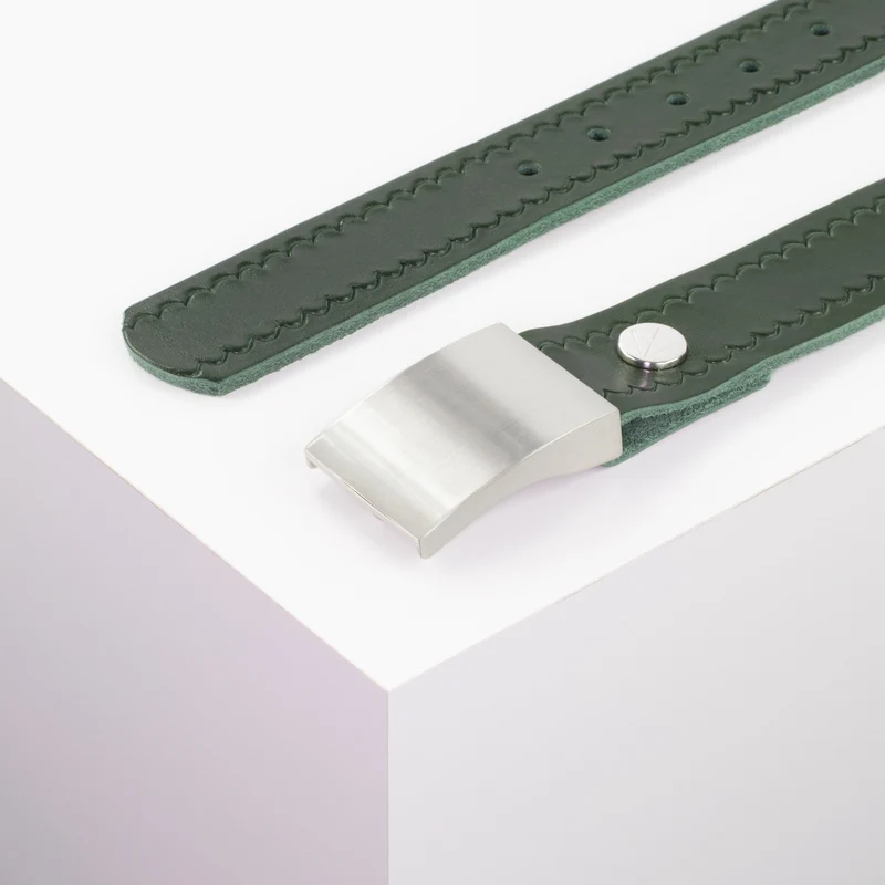 Ledergürtel 3,5cm mit Schnalle London
