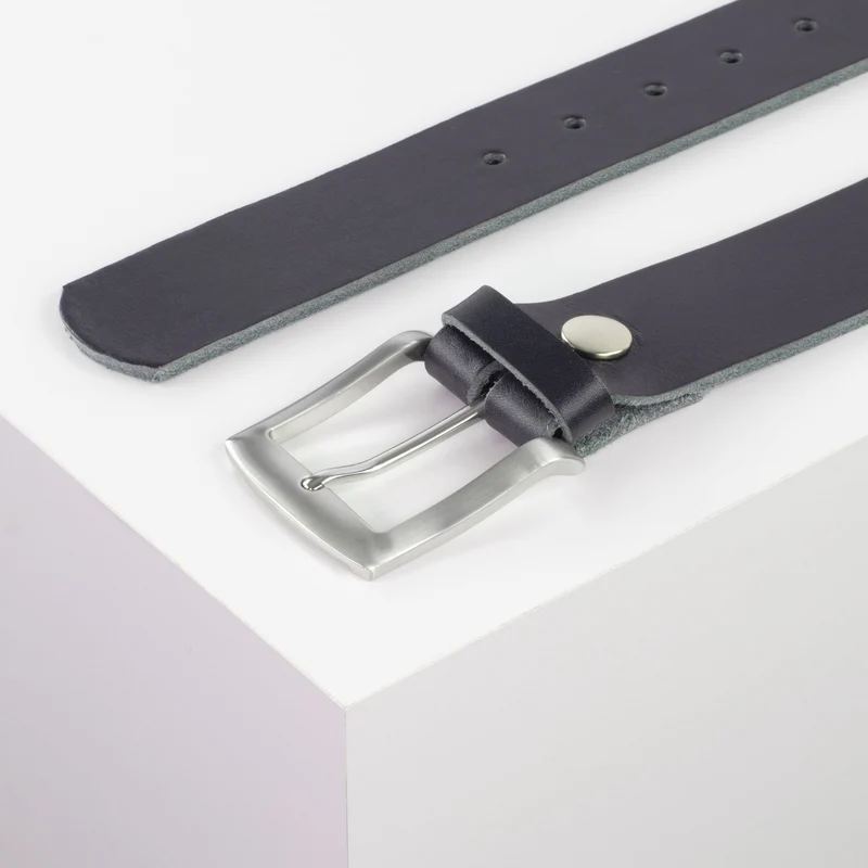 Ledergürtel 4cm mit Schnalle Bangkok
