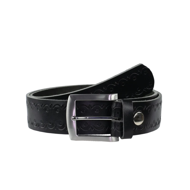 Ledergürtel 4cm mit Schnalle Bangkok