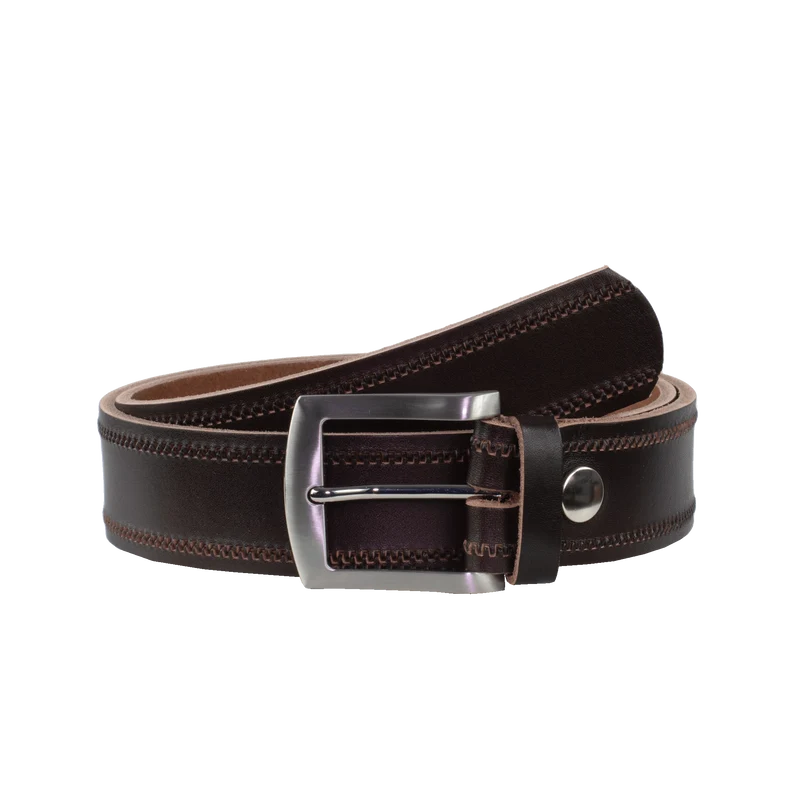 Ledergürtel 4cm mit Schnalle Bangkok