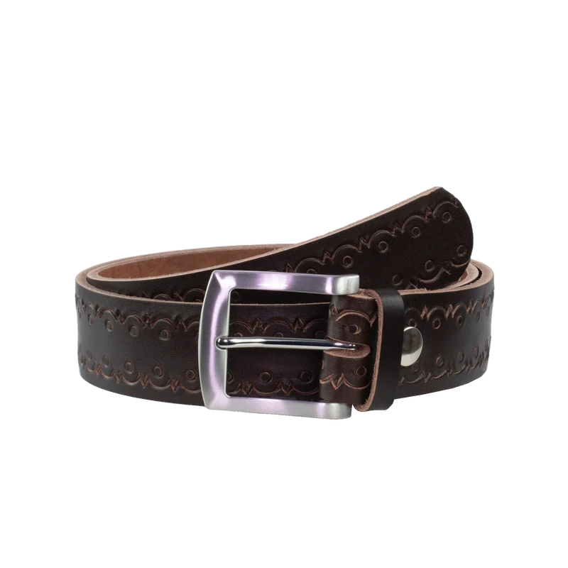 Ledergürtel 4cm mit Schnalle Bangkok