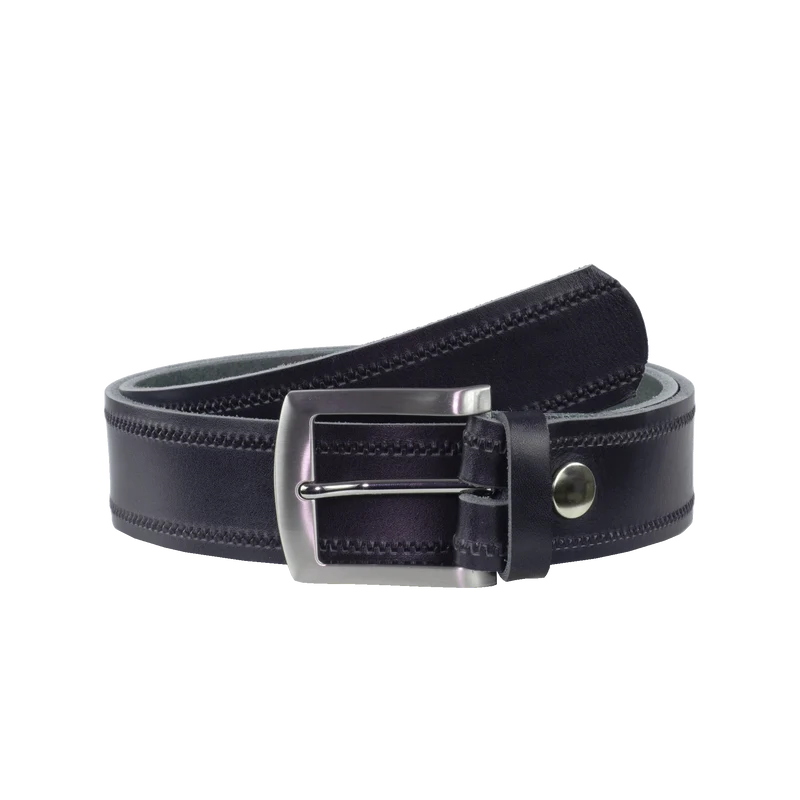 Ledergürtel 4cm mit Schnalle Bangkok