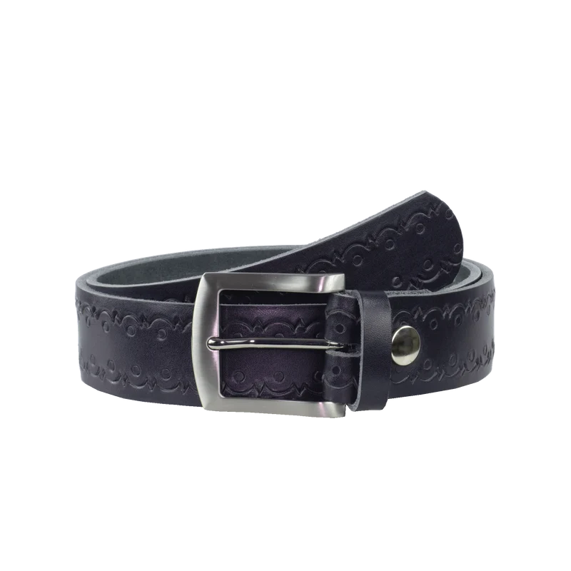 Ledergürtel 4cm mit Schnalle Bangkok