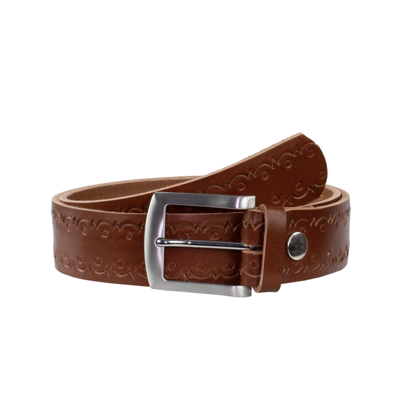Ledergürtel 4cm mit Schnalle Bangkok