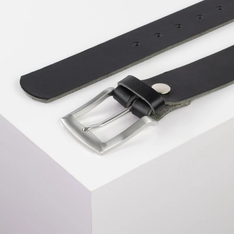 Ledergürtel 4cm mit Schnalle Bangkok