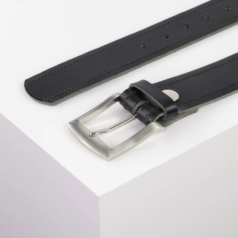 Ledergürtel 4cm mit Schnalle Bangkok