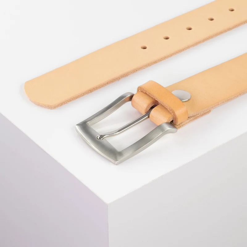 Ledergürtel 4cm mit Schnalle Bangkok