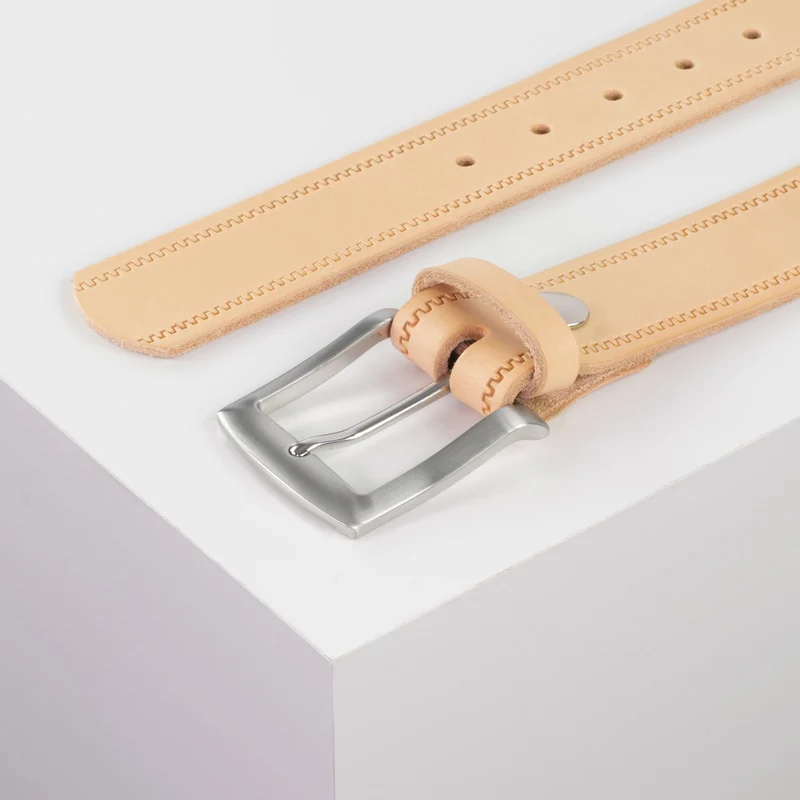 Ledergürtel 4cm mit Schnalle Bangkok