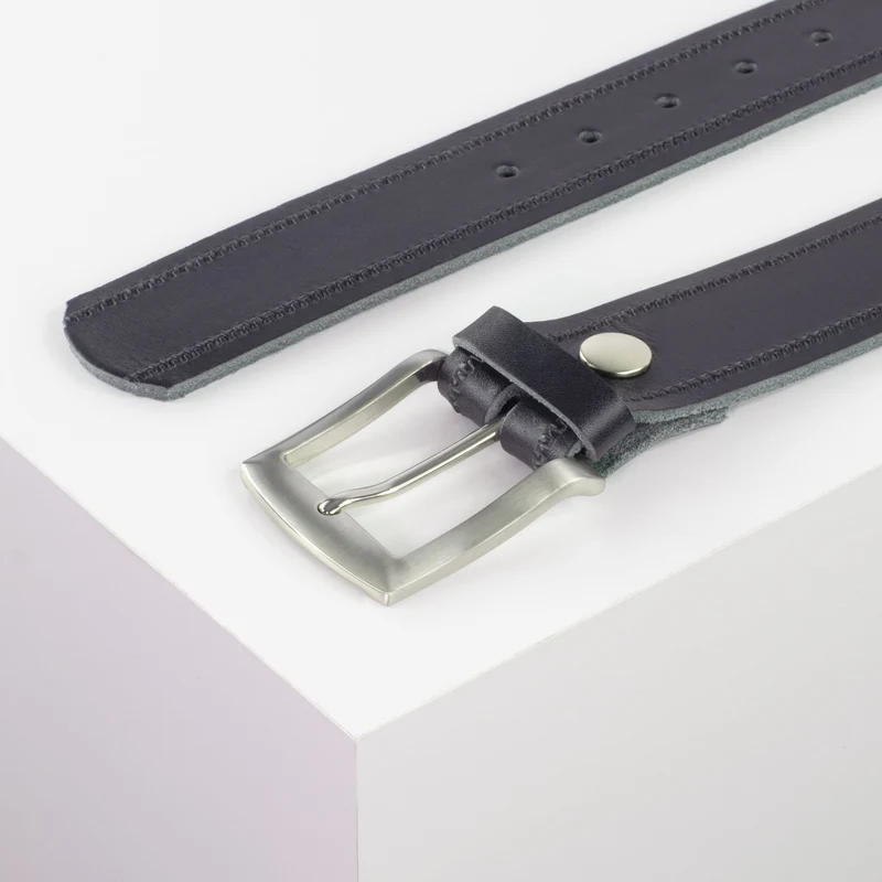 Ledergürtel 4cm mit Schnalle Bangkok
