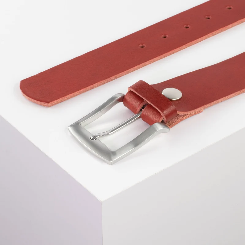 Ledergürtel 4cm mit Schnalle Bangkok