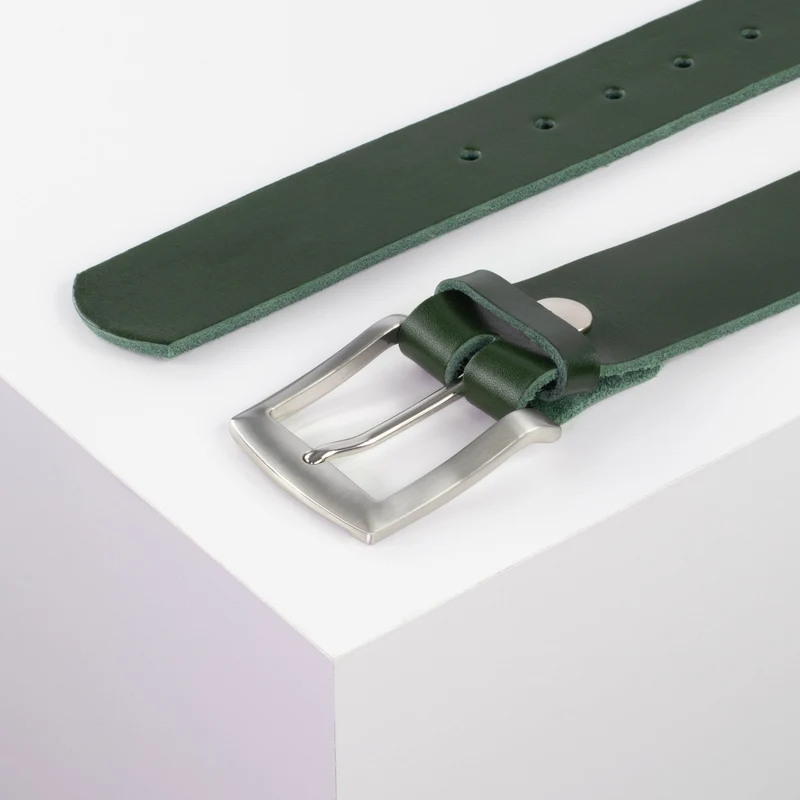 Ledergürtel 4cm mit Schnalle Bangkok