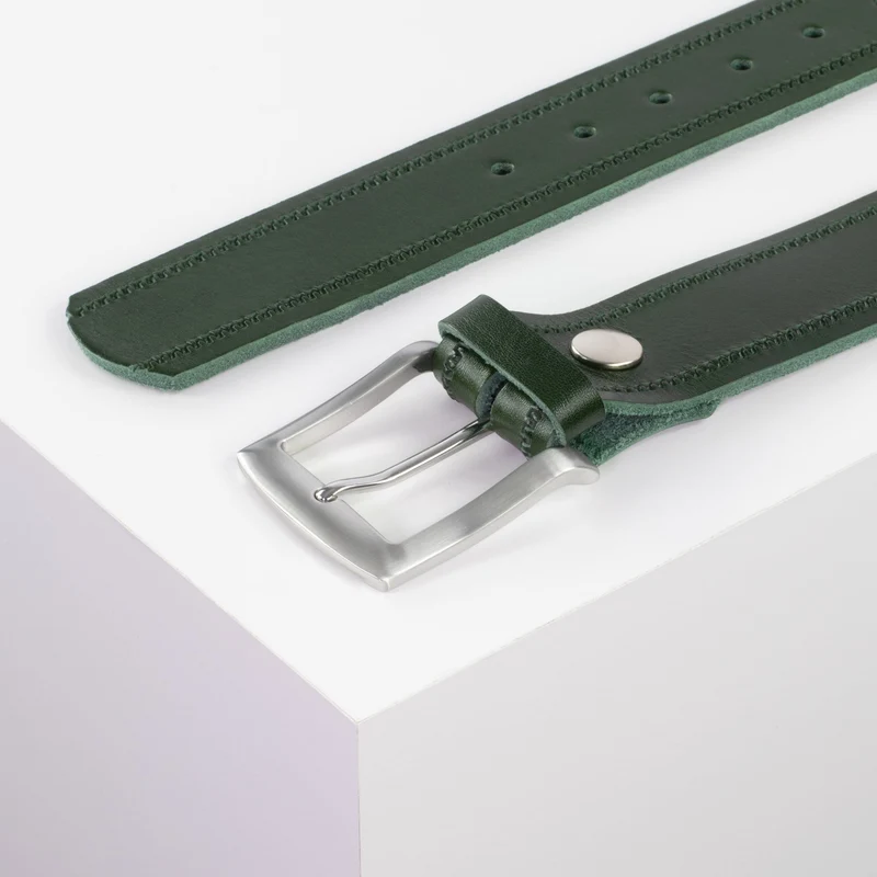 Ledergürtel 4cm mit Schnalle Bangkok