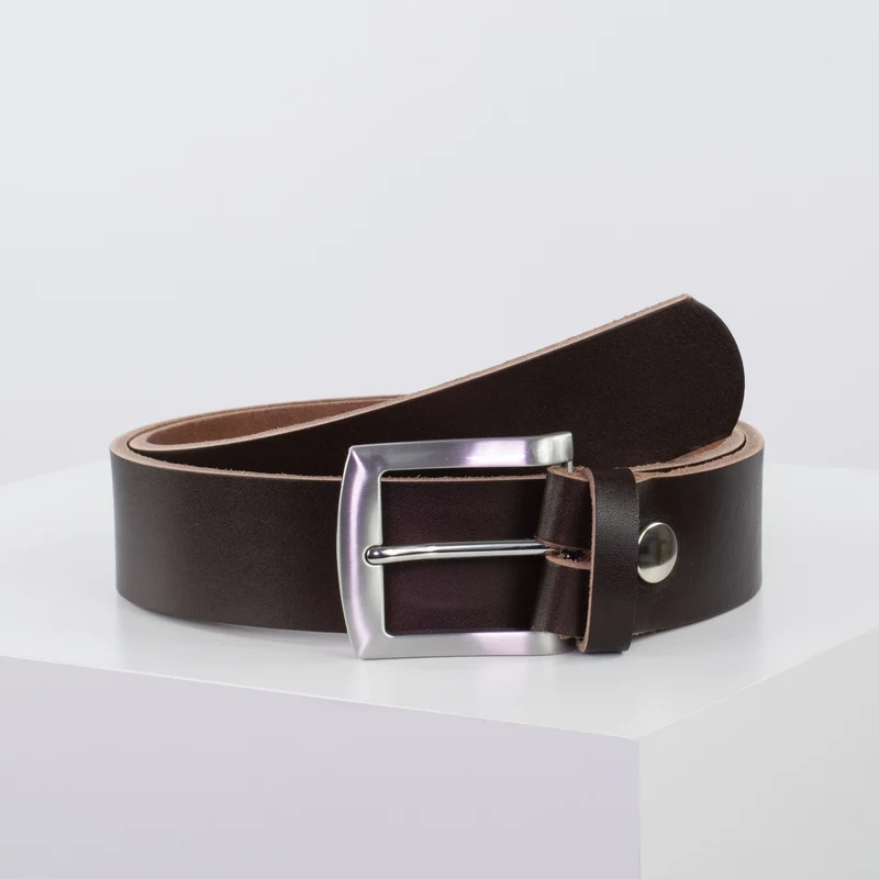 Ledergürtel 4cm mit Schnalle Bangkok