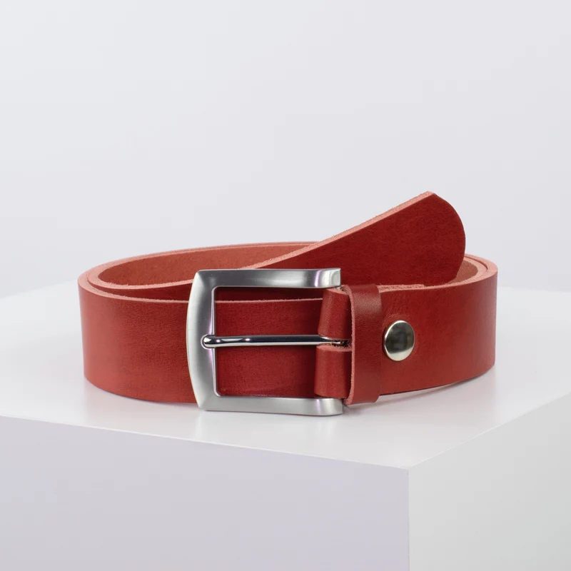 Ledergürtel 4cm mit Schnalle Bangkok
