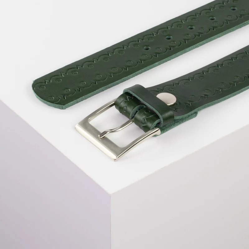 Ledergürtel 4cm mit Schnalle Copenhagen