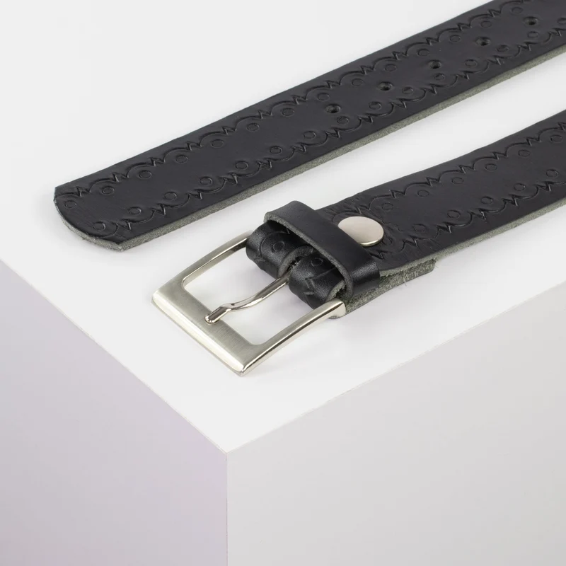Ledergürtel 4cm mit Schnalle Copenhagen