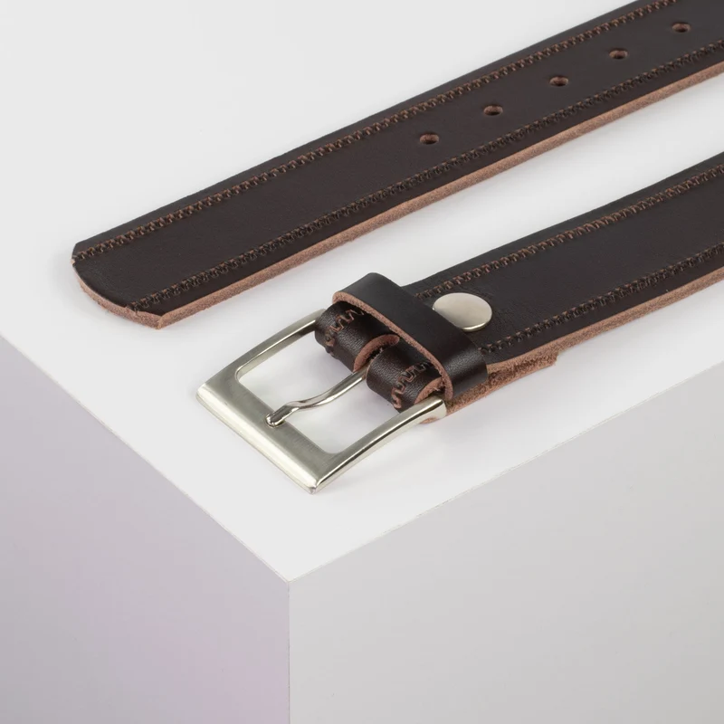 Ledergürtel 4cm mit Schnalle Copenhagen