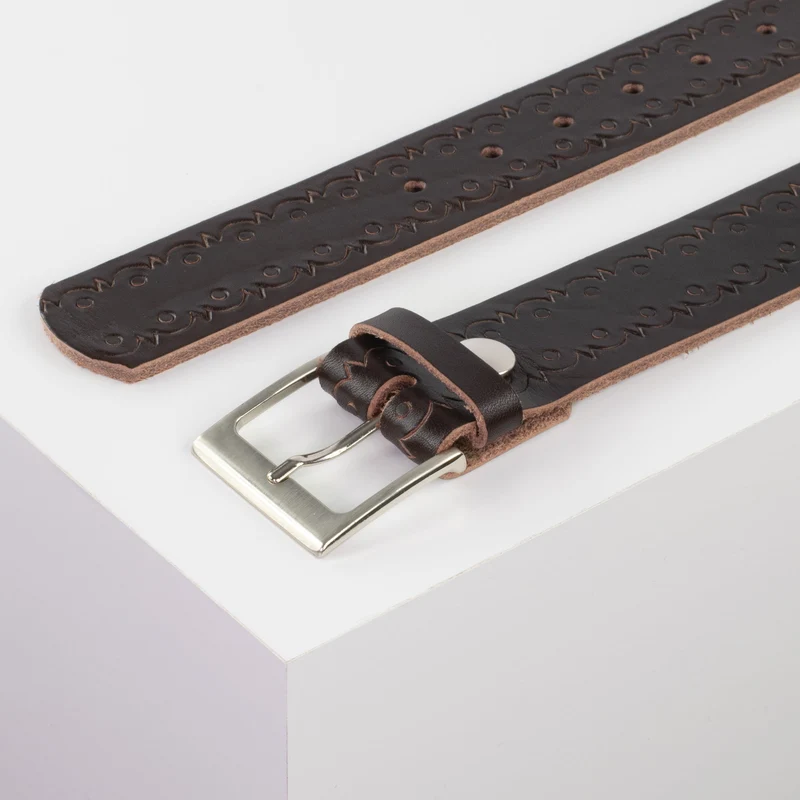 Ledergürtel 4cm mit Schnalle Copenhagen