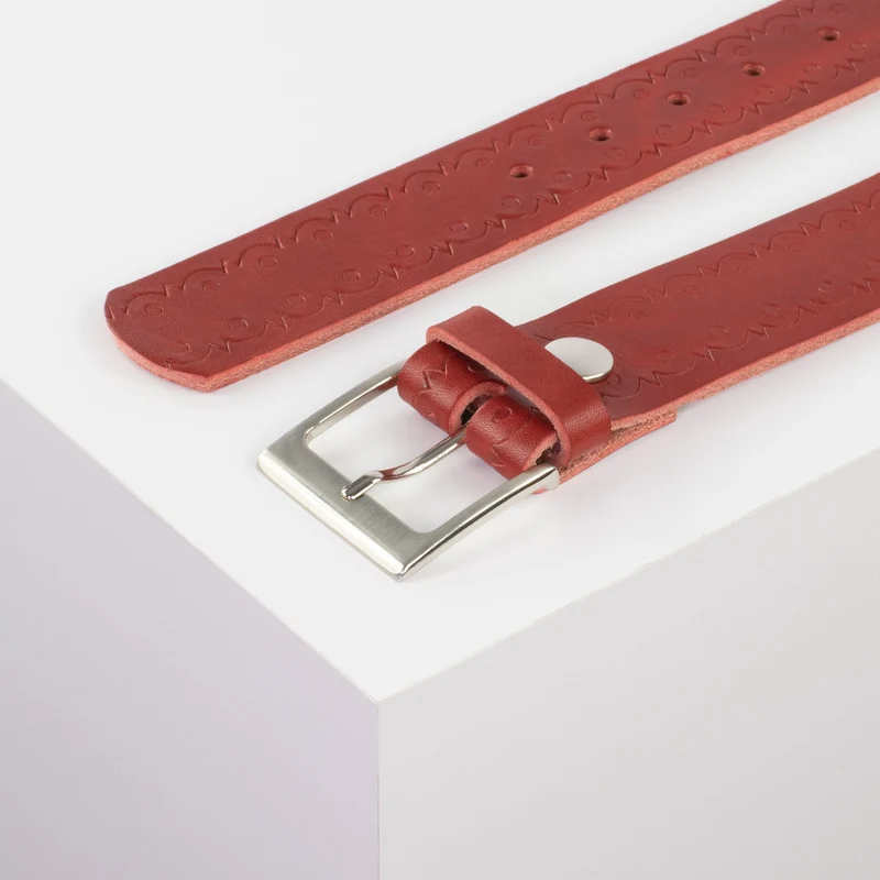 Ledergürtel 4cm mit Schnalle Copenhagen