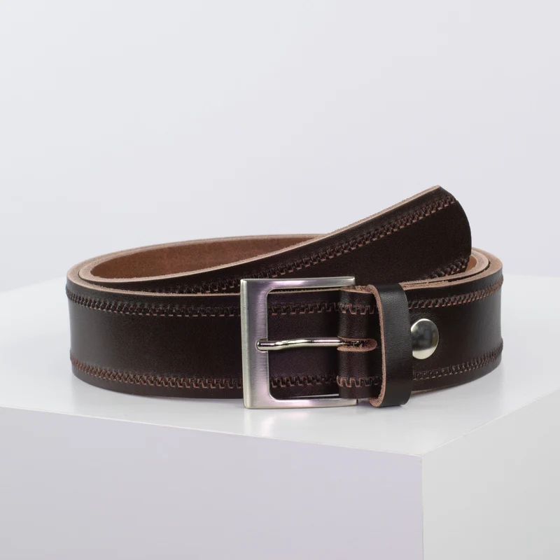 Ledergürtel 4cm mit Schnalle Copenhagen