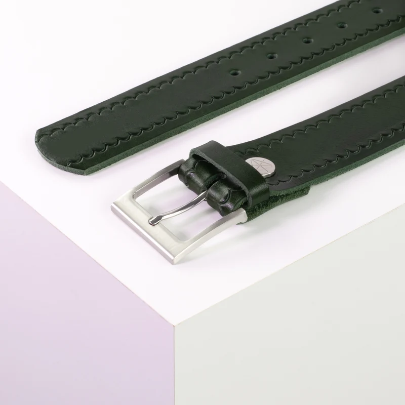 Ledergürtel 4cm mit Schnalle Copenhagen