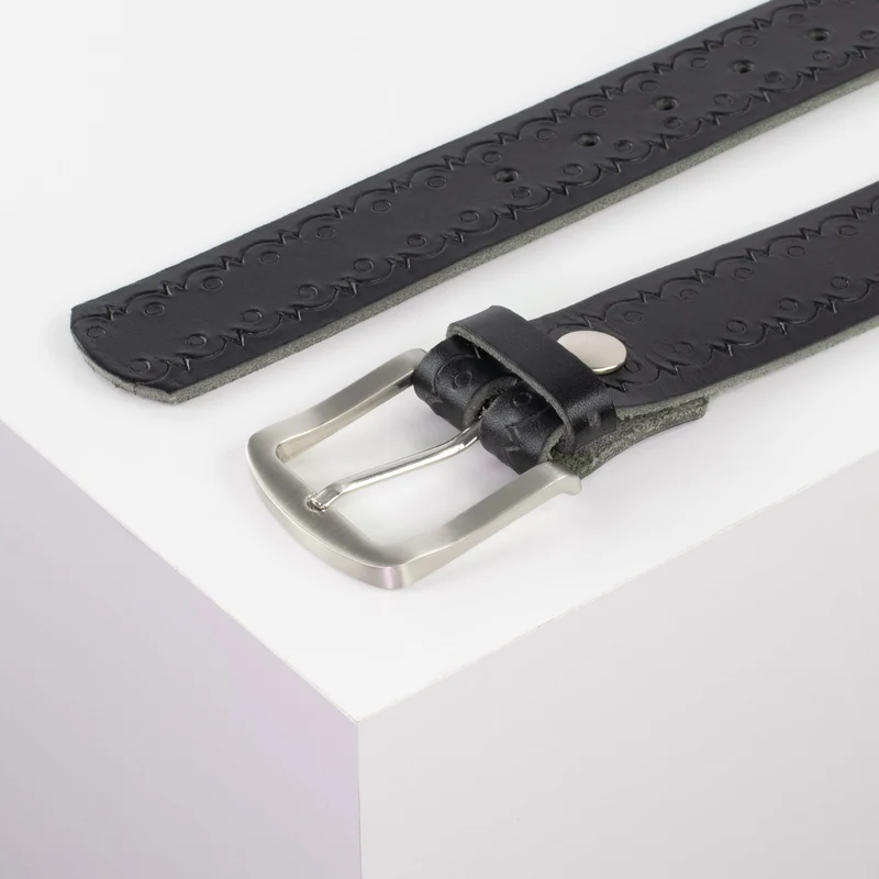 Ledergürtel 4cm mit Schnalle Tokyo