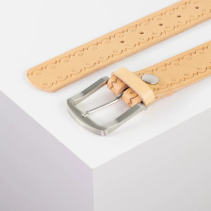 Ledergürtel 4cm mit Schnalle Tokyo