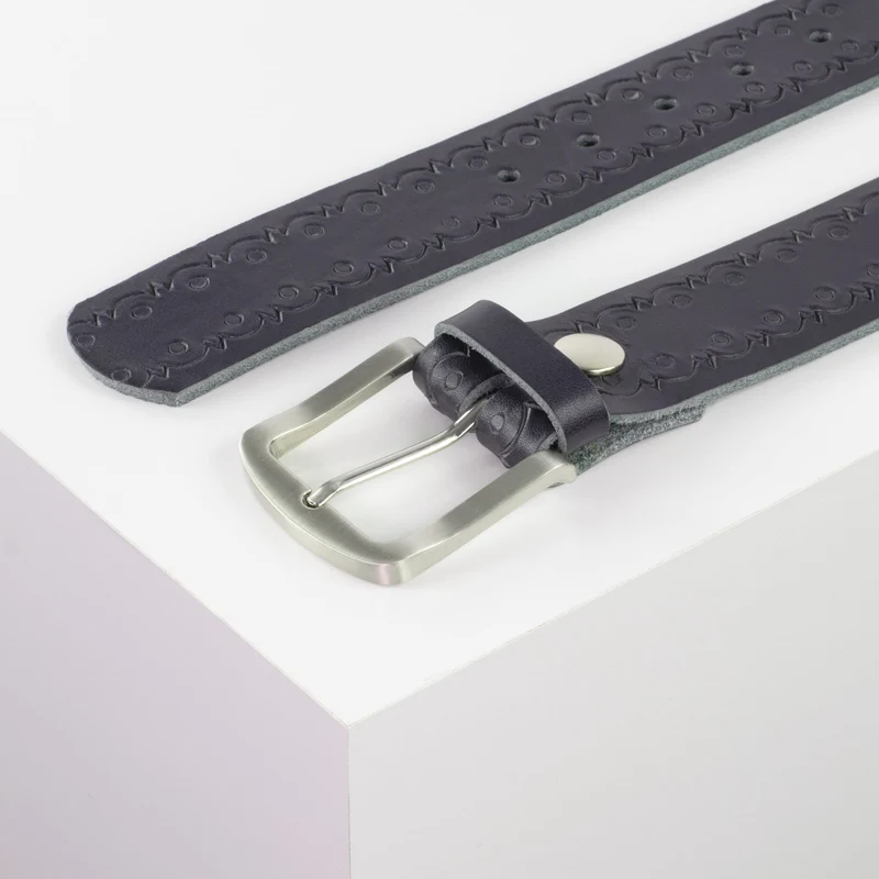 Ledergürtel 4cm mit Schnalle Tokyo