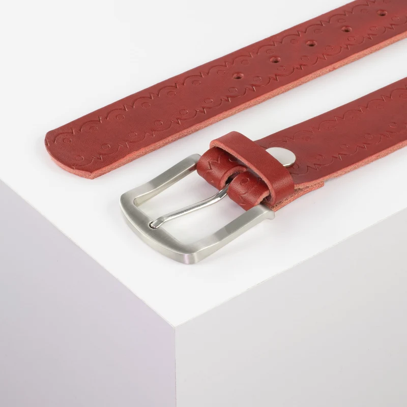 Ledergürtel 4cm mit Schnalle Tokyo