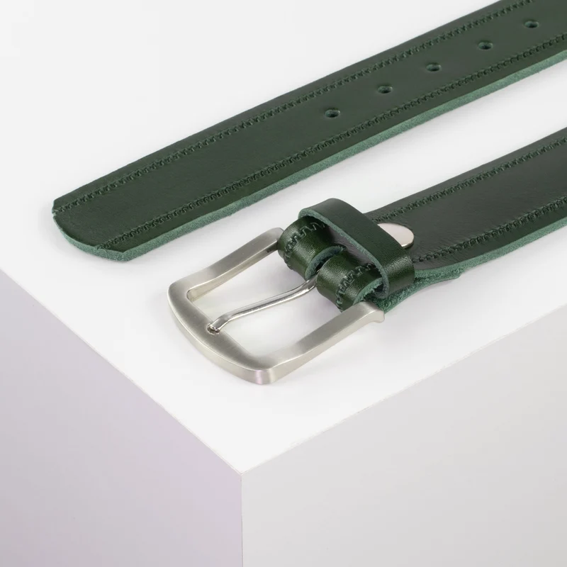 Ledergürtel 4cm mit Schnalle Tokyo