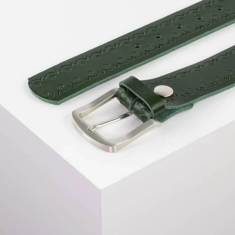 Ledergürtel 4cm mit Schnalle Tokyo