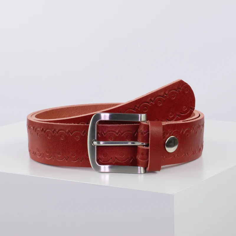 Ledergürtel 4cm mit Schnalle Tokyo