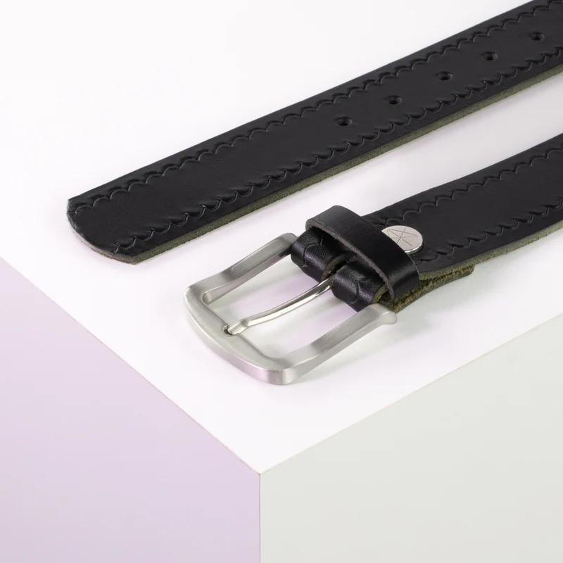 Ledergürtel 4cm mit Schnalle Tokyo