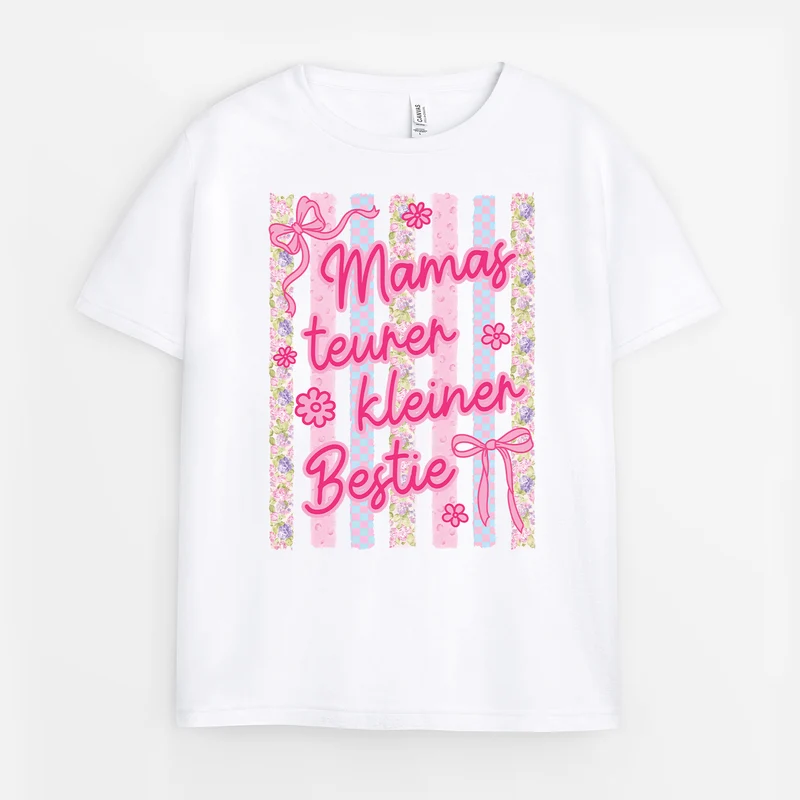 Teurer Kleiner Bestie - Personalisiertes Geschenk | T Shirts Kinder Sohn Tochter