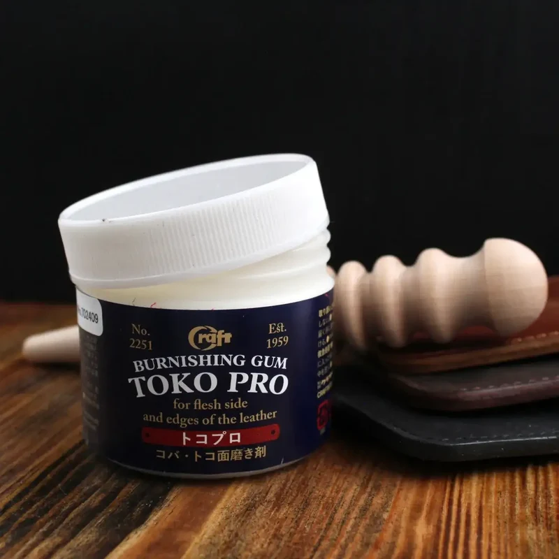 Toko Pro Klar 100 g – Leder-Kantenversiegelung