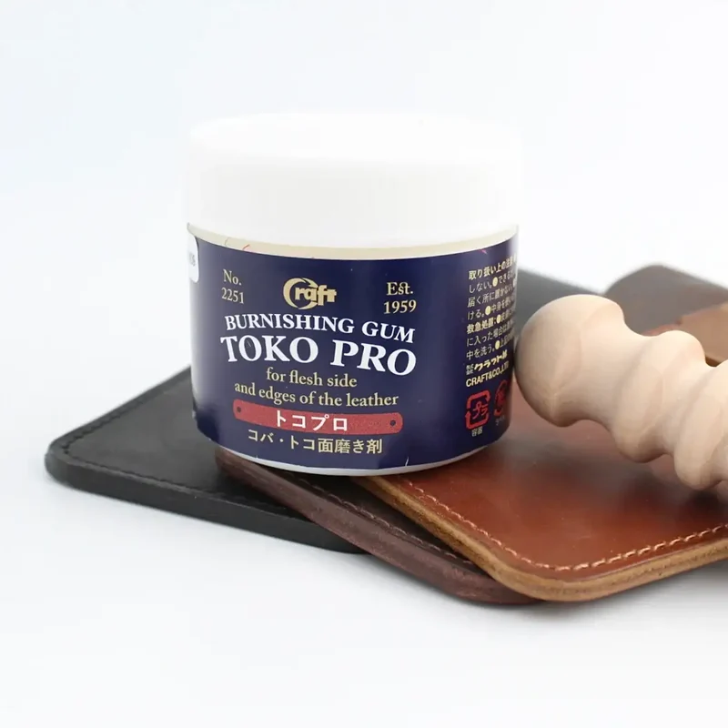 Toko Pro Klar 100 g – Leder-Kantenversiegelung