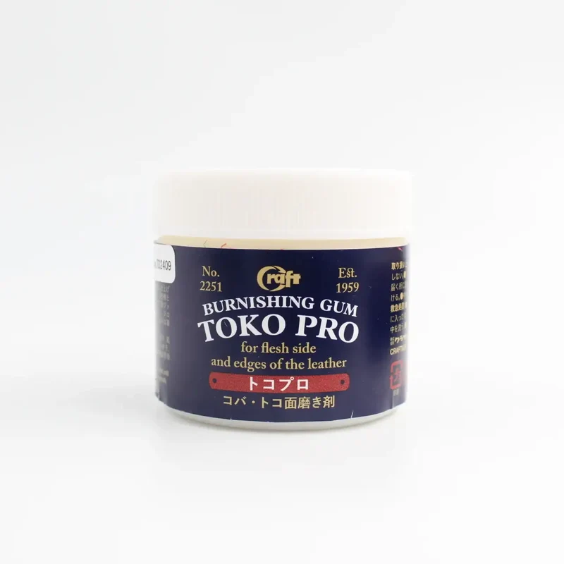 Toko Pro Klar 100 g – Leder-Kantenversiegelung