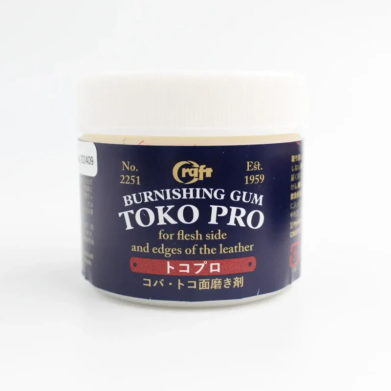 Toko Pro Klar 100 g – Leder-Kantenversiegelung