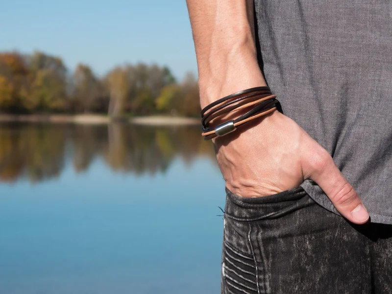 Lederarmband Namora