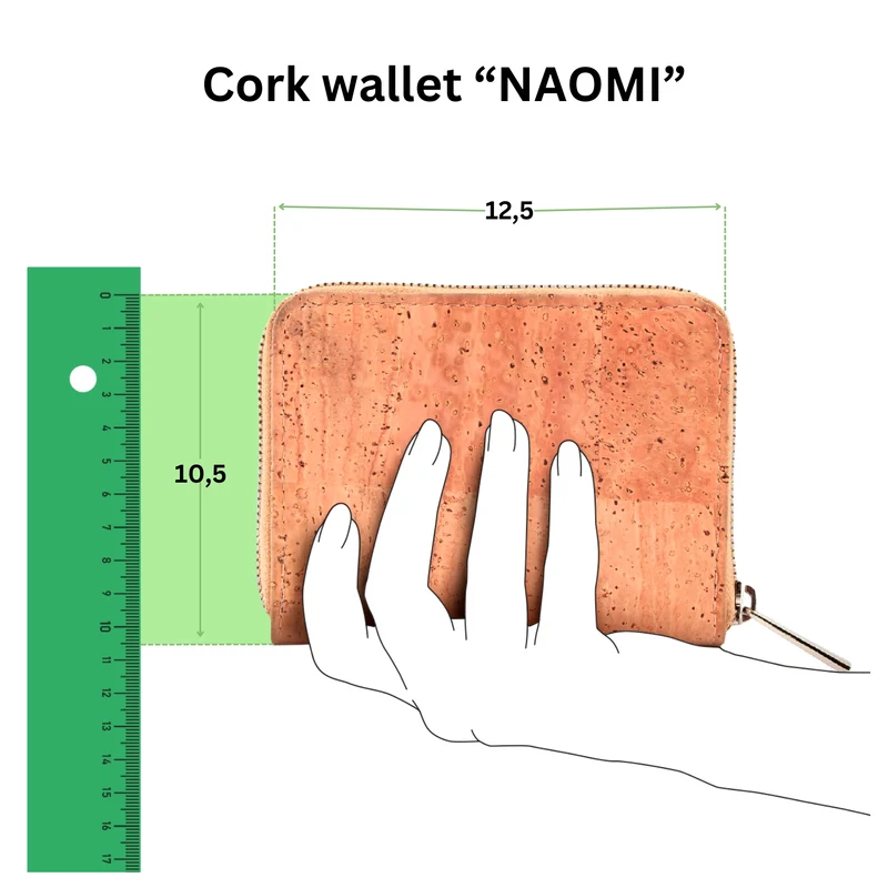 Kork-Geldbörse Naomi